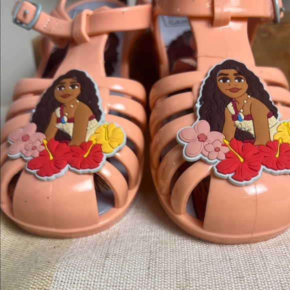 Harper Canyon Kids Peach Character Sandals - Picture 8 of 9